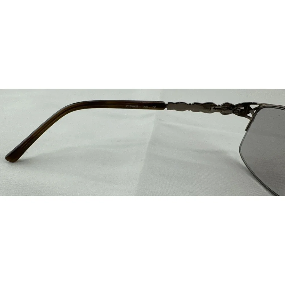 Sophia Loren's Beau Rivage 60 Eyeglasses Frame Women's Gunmetal Half‎ Rim 53-17